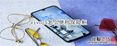 vivoz5怎么使用保险柜