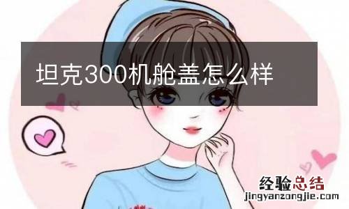 坦克300机舱盖怎么样