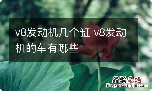 v8发动机几个缸 v8发动机的车有哪些