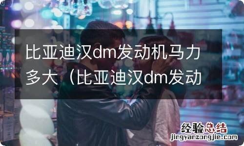 比亚迪汉dm发动机参数 比亚迪汉dm发动机马力多大