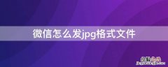 微信怎么发jpg格式文件