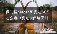 奥迪sq5与保时捷macan 保时捷Macan和奥迪SQ5怎么选