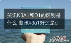 斐讯K3A1和D1的区别是什么 斐讯k3a1好还是d1好