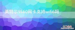 英特尔9560网卡支持wifi6吗