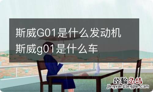 斯威G01是什么发动机 斯威g01是什么车