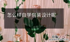 怎么样自学包装设计呢