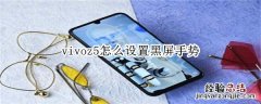 vivoz5怎么设置黑屏手势