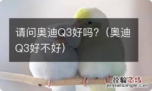 奥迪Q3好不好 请问奥迪Q3好吗?