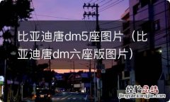 比亚迪唐dm六座版图片 比亚迪唐dm5座图片