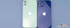 iPhone12和11大小对比 iphone12与11大小对比