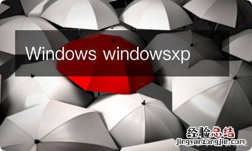 Windows windowsxp