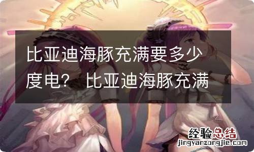 比亚迪海豚充满要多少度电? 比亚迪海豚充满要多少度电