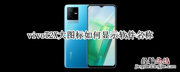 vivo怎么修改软件名称和图标 vivoT2X大图标如何显示软件名称