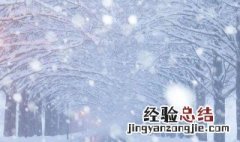 关于下雪的文案短句 关于下雪的文案短句子