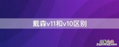 戴森v11和v10区别 戴森v12和v10什么区别