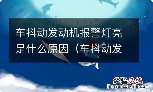 车抖动发动机报警灯亮是什么原因引起的 车抖动发动机报警灯亮是什么原因