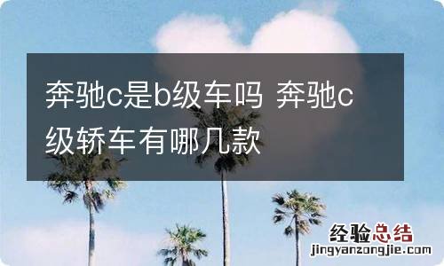奔驰c是b级车吗 奔驰c级轿车有哪几款
