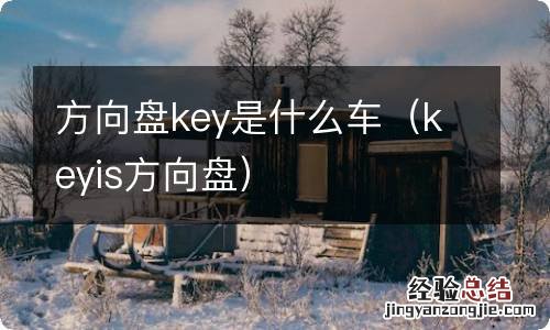 keyis方向盘 方向盘key是什么车