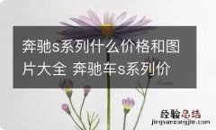 奔驰s系列什么价格和图片大全 奔驰车s系列价格大全