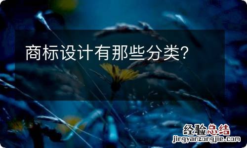 商标设计有那些分类？