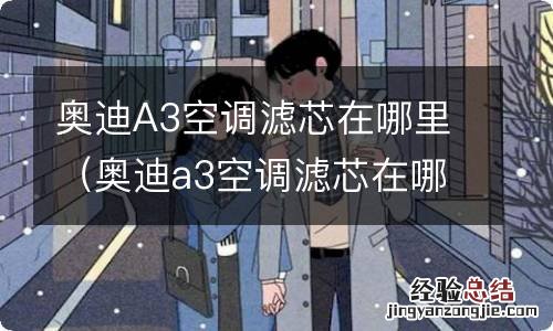 奥迪a3空调滤芯在哪里换 奥迪A3空调滤芯在哪里