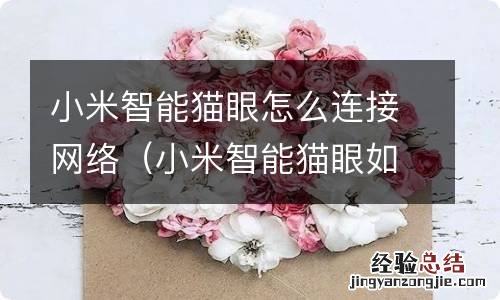 小米智能猫眼如何连接网络 小米智能猫眼怎么连接网络