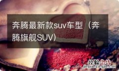 奔腾旗舰SUV 奔腾最新款suv车型