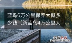 新蓝鸟4万公里大保养多少钱 蓝鸟6万公里保养大概多少钱