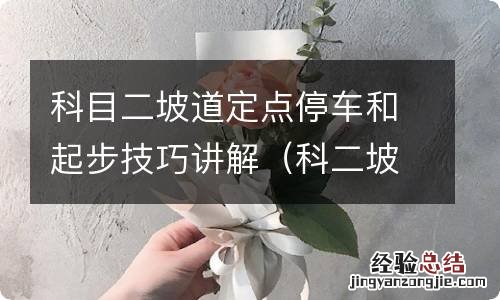 科二坡道定点停车和起步小窍门,4个步骤教你满分过关! 科目二坡道定点停车和起步技巧讲解