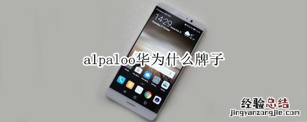 alpaloo华为什么牌子