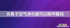 负离子空气净化器可以除甲醛吗 负离子空气净化器可以除甲醛吗