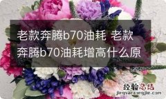 老款奔腾b70油耗 老款奔腾b70油耗增高什么原因