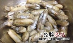 蛏子怎么清洗干净 蛏子清洗干净的方法介绍