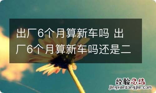 出厂6个月算新车吗 出厂6个月算新车吗还是二手