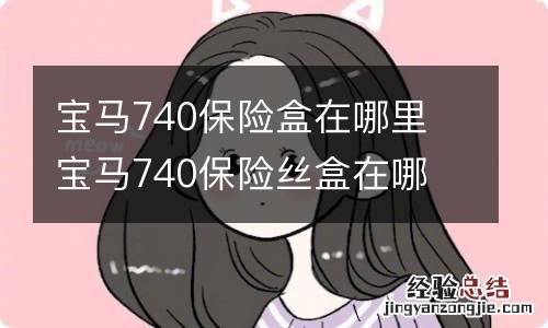 宝马740保险盒在哪里 宝马740保险丝盒在哪