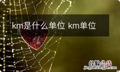 km是什么单位 km单位