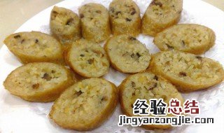 怎样做油炸糯米大肠 如何做油炸糯米大肠