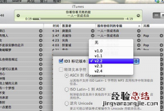 使用iTunes时遇见中文歌词乱码现象解决方法