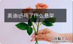 奥迪q5用了什么悬架