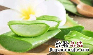 芦荟片使用方法 有什么功效呢