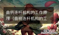 曲柄连杆机构的工作原理和作用 曲柄连杆机构的工作原理