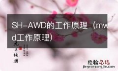 mwd工作原理 SH-AWD的工作原理