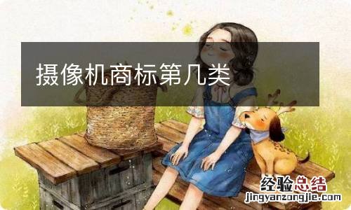 摄像机商标第几类