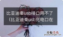 比亚迪秦usb充电口在哪里 比亚迪秦usb接口用不了