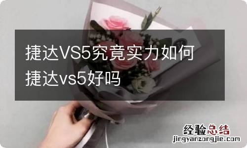 捷达VS5究竟实力如何 捷达vs5好吗