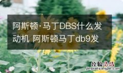 阿斯顿·马丁DBS什么发动机 阿斯顿马丁db9发动机