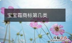 宝宝霜商标第几类