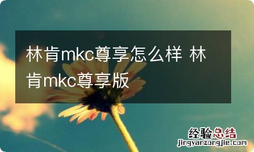 林肯mkc尊享怎么样 林肯mkc尊享版