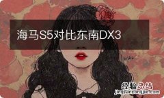 海马S5对比东南DX3