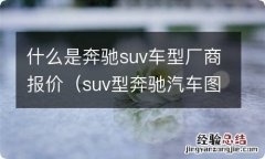 suv型奔驰汽车图片及报价 什么是奔驰suv车型厂商报价